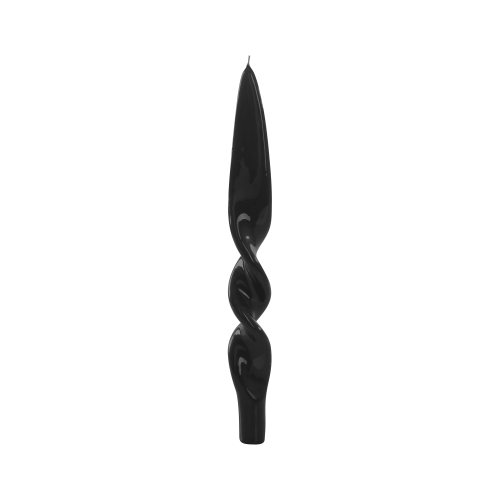 Graziani Denise Taper Candle S/2 - Black