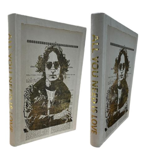 E Lawrence, Ltd. Gilded Journal - John Lennon