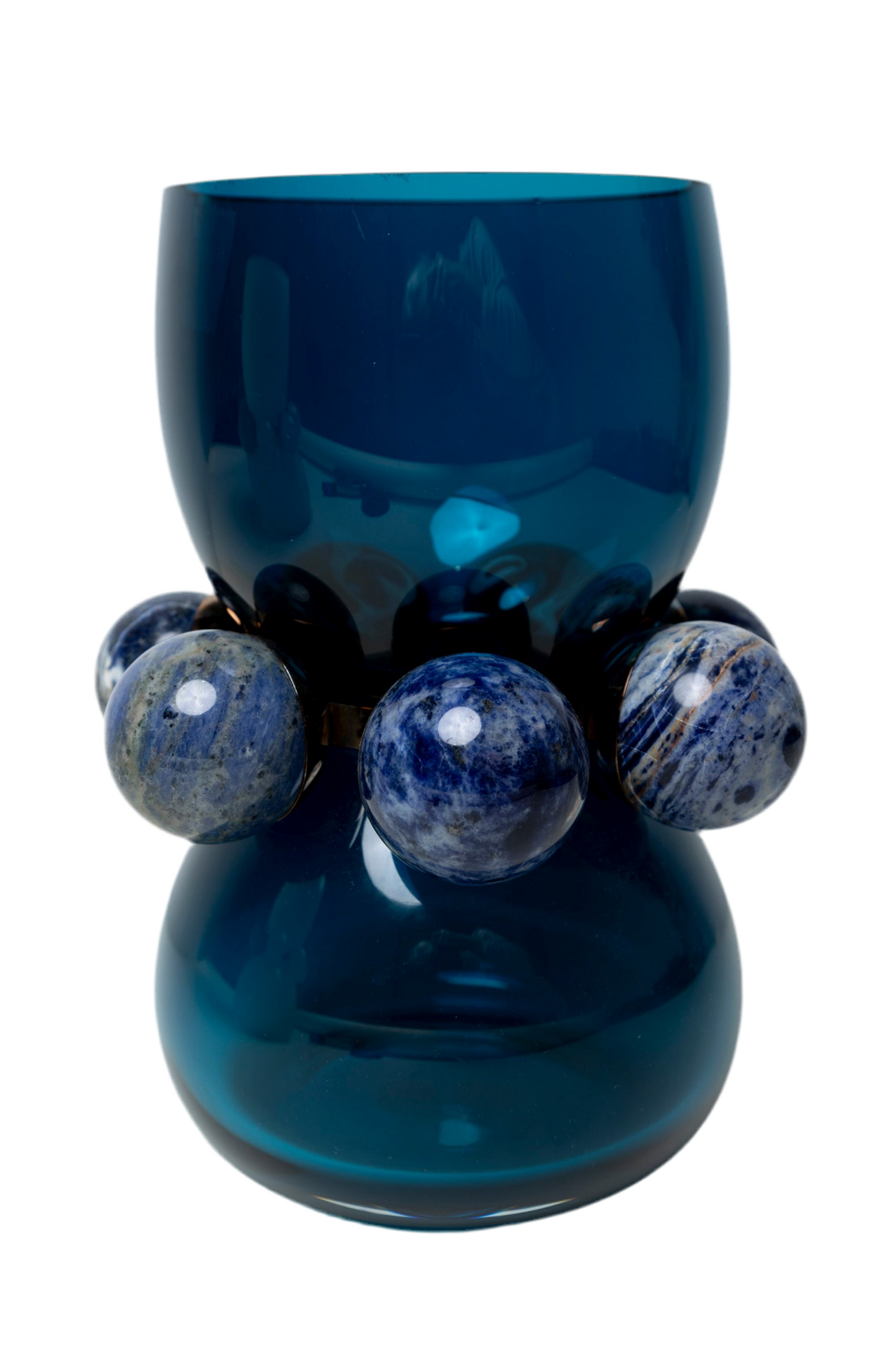 VMitrani Tiffany Vase - DB-Sodalite