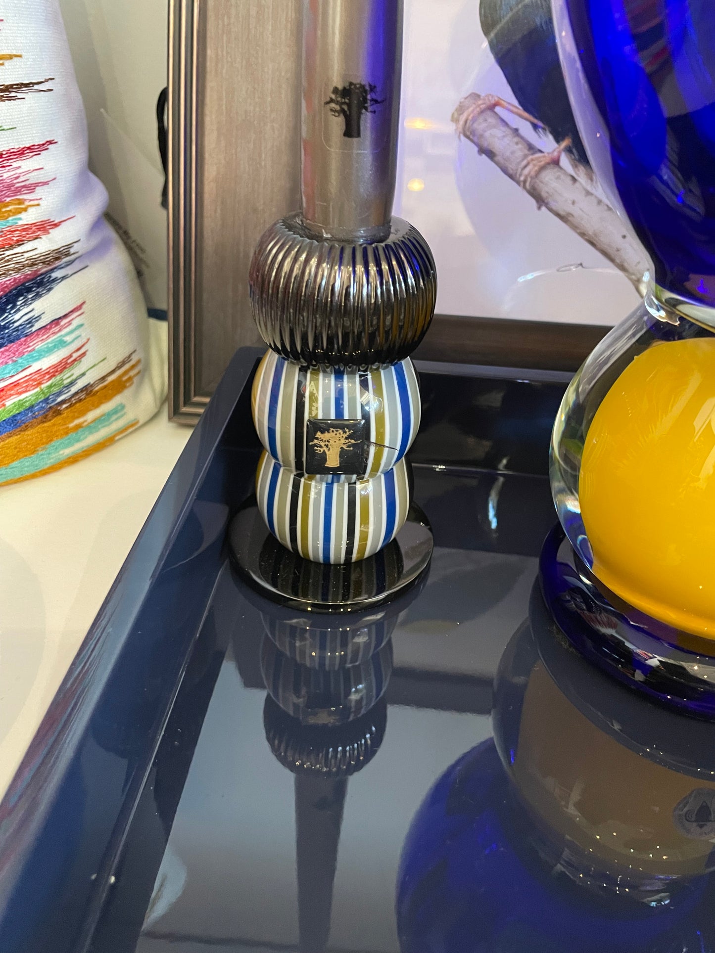 Bao Gemelli Bronze Candleholder set