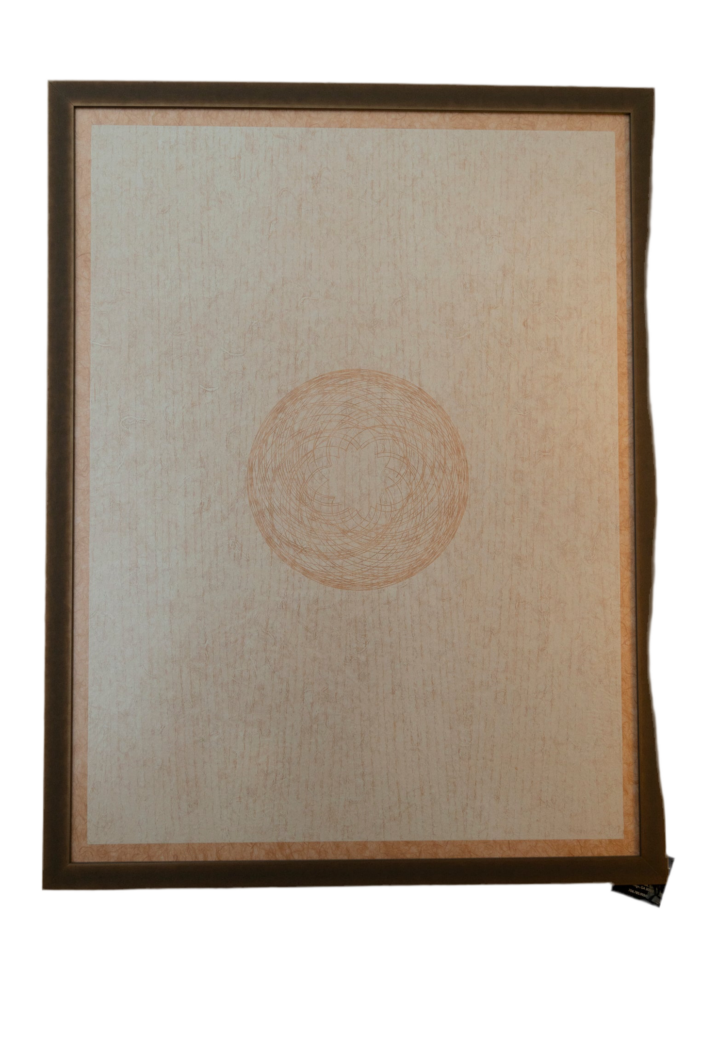 BANGZ Art Lg Rose w/circle graphics