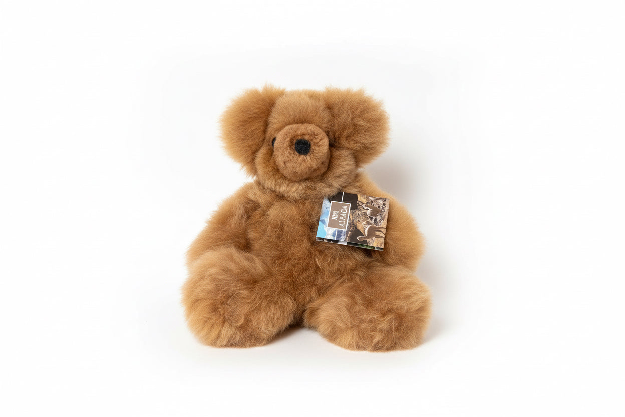 Fibre Alpaca Sm Animal Bear Brown