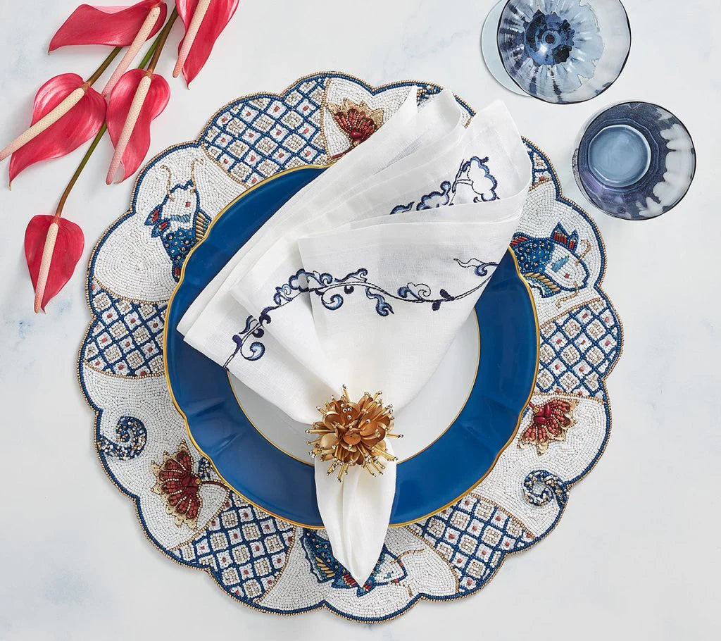 Kim Seybert Starburst Napkin Ring - Gold