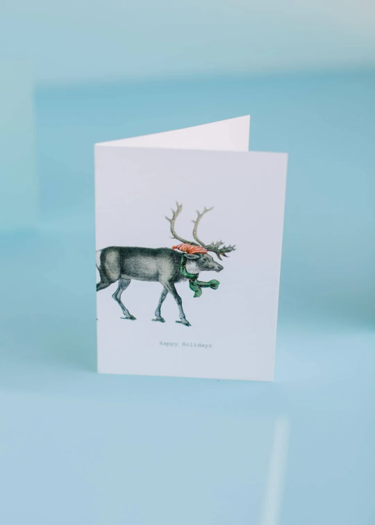 Margo Elena Happy Holidays Reindeer