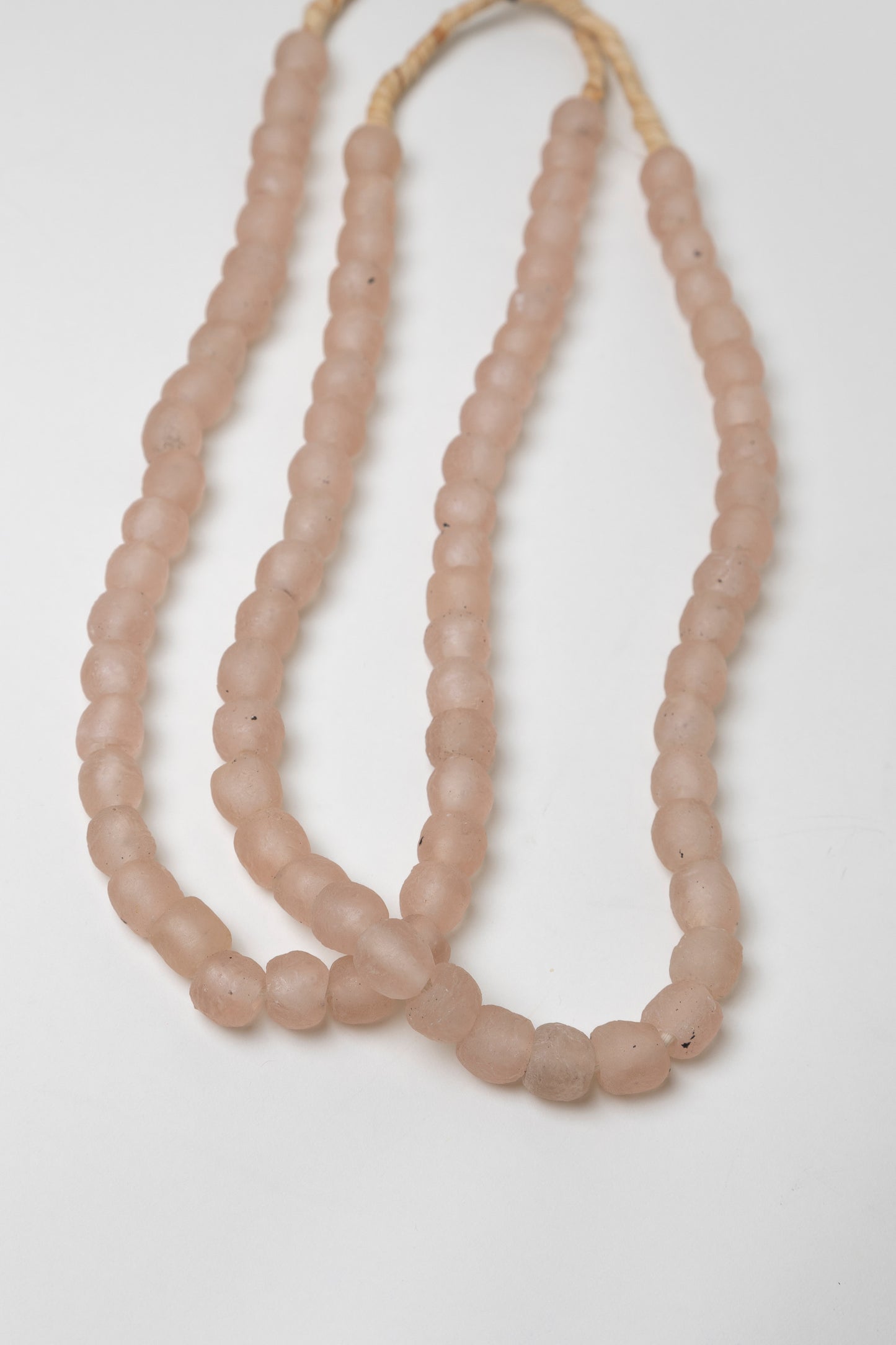 ONE AFRICAN PINK BEADS