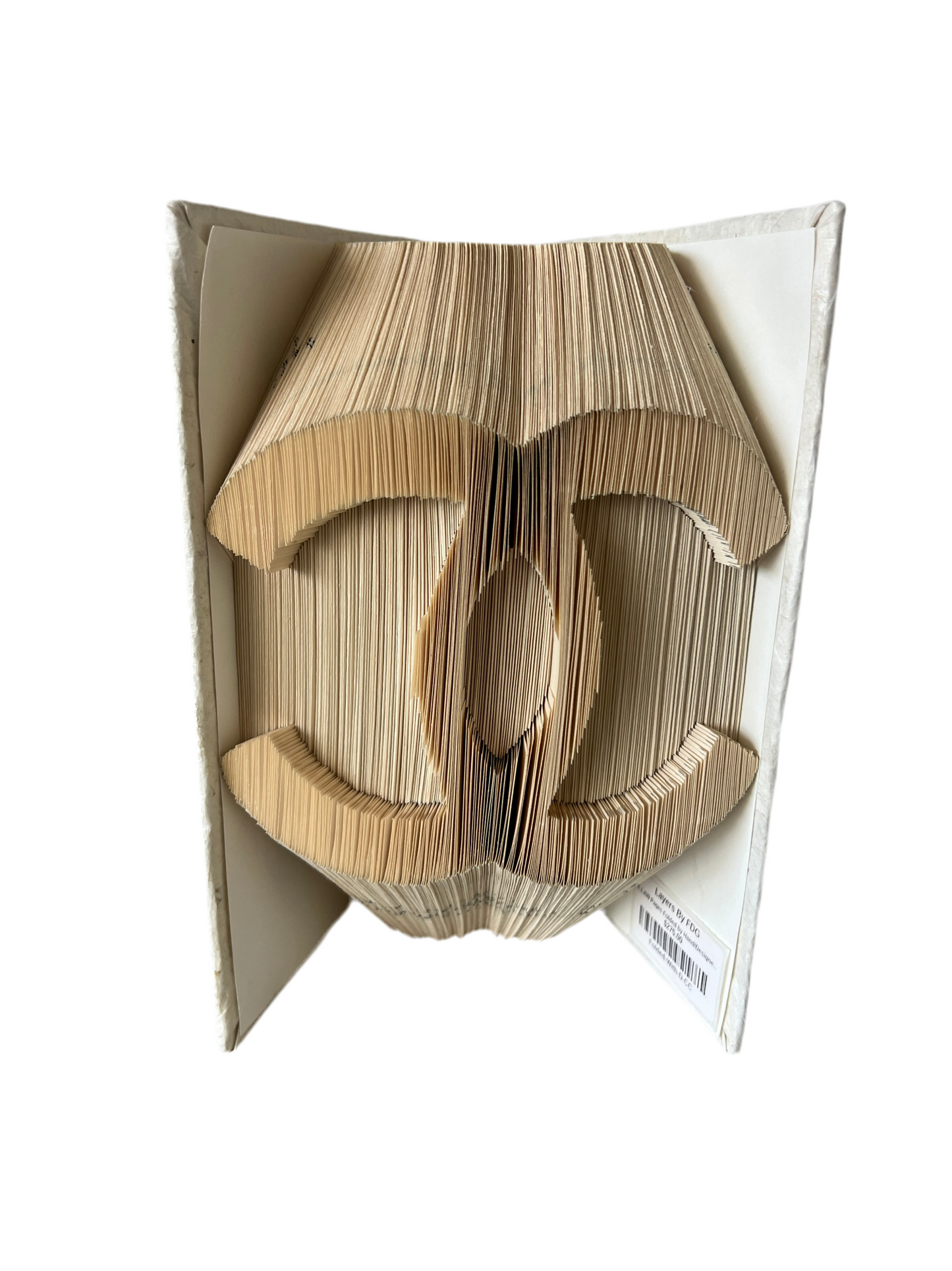 Hand-Folded Designer Logo - Chanel