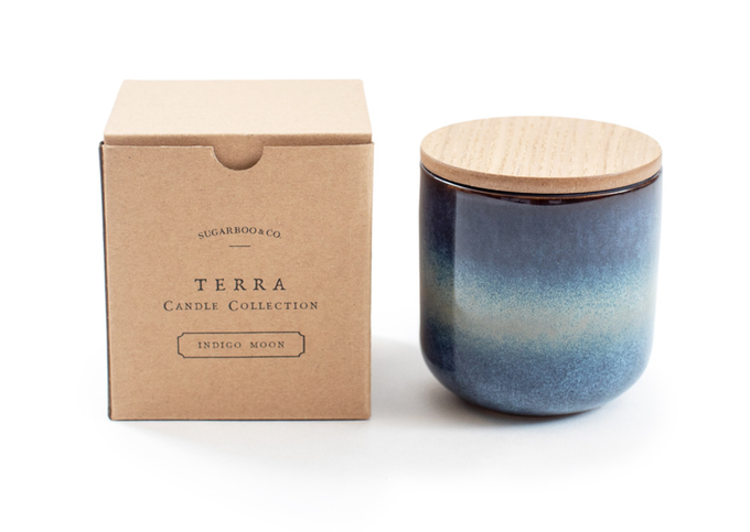 Sugarboo Terra Candle Indigo Moon