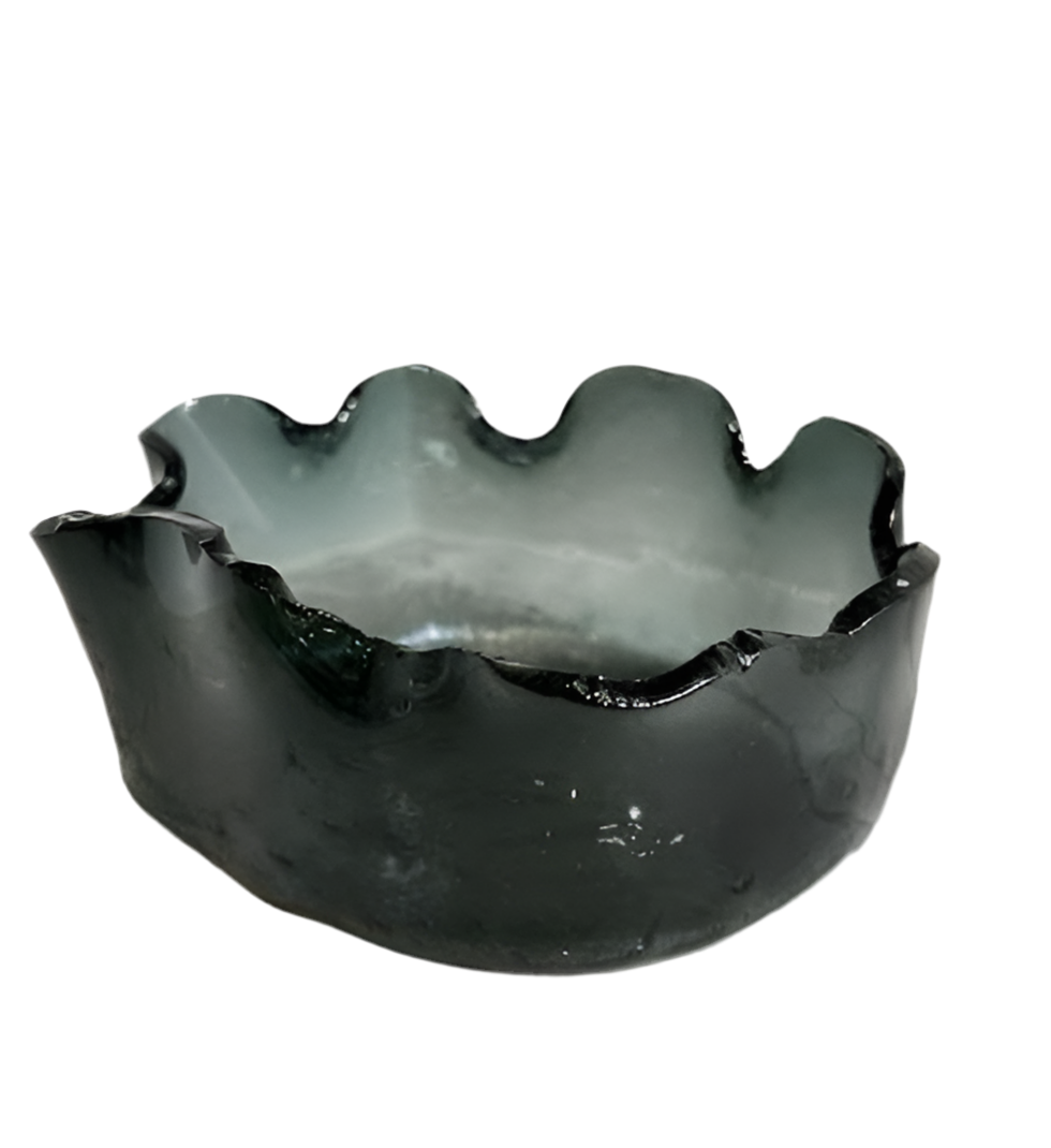 Hya Salad Plate Black