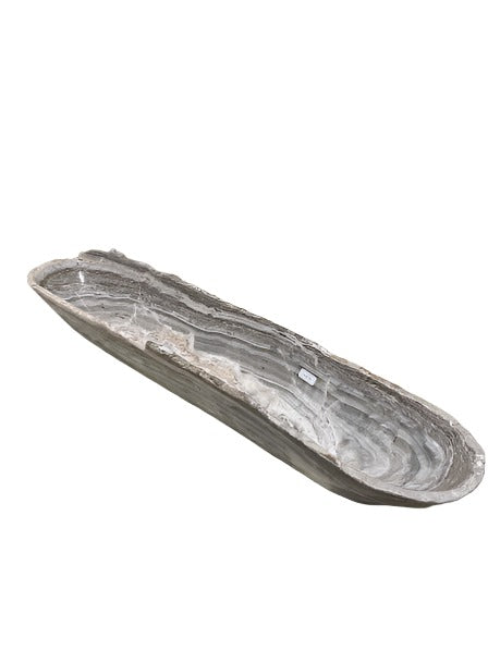 Asian Loft Gray Onyx Canoe
