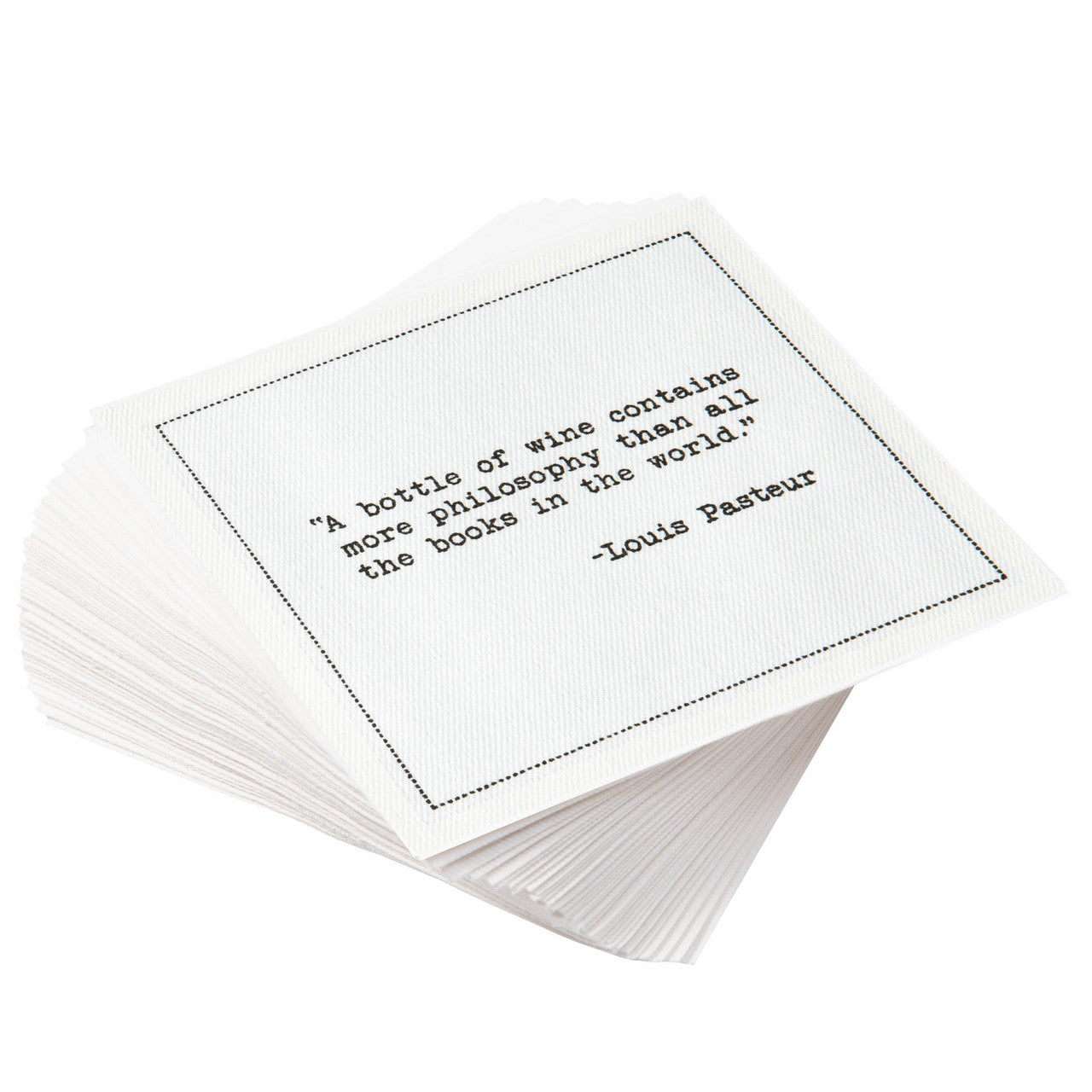 Five Star Napkins - Drinking Quotes