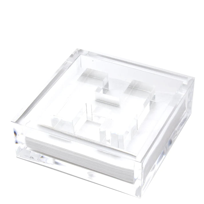 TW Cocktail Napkin Holder/ H letter