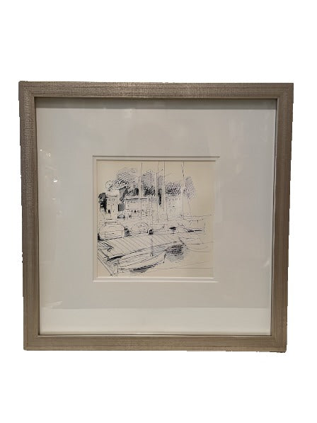 TBotero Jean Cluseau 16x16 Print - TBG-287