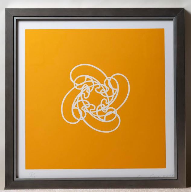 BANGZ Art Sm Tangerine 2 w/white graphic