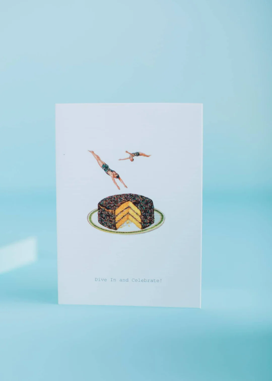 Margo Elena Dive In Birthday Card
