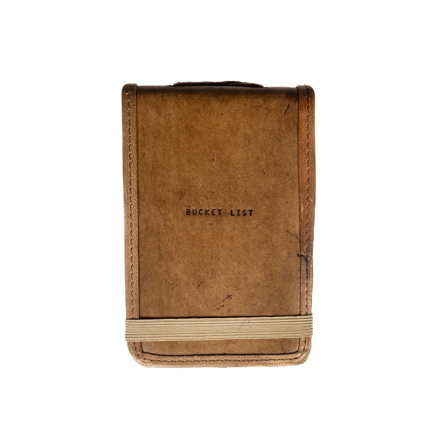 Mini Bucket List Leather Journal