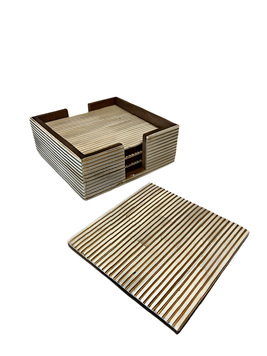 A Sanoma Bone Coasters, S/4