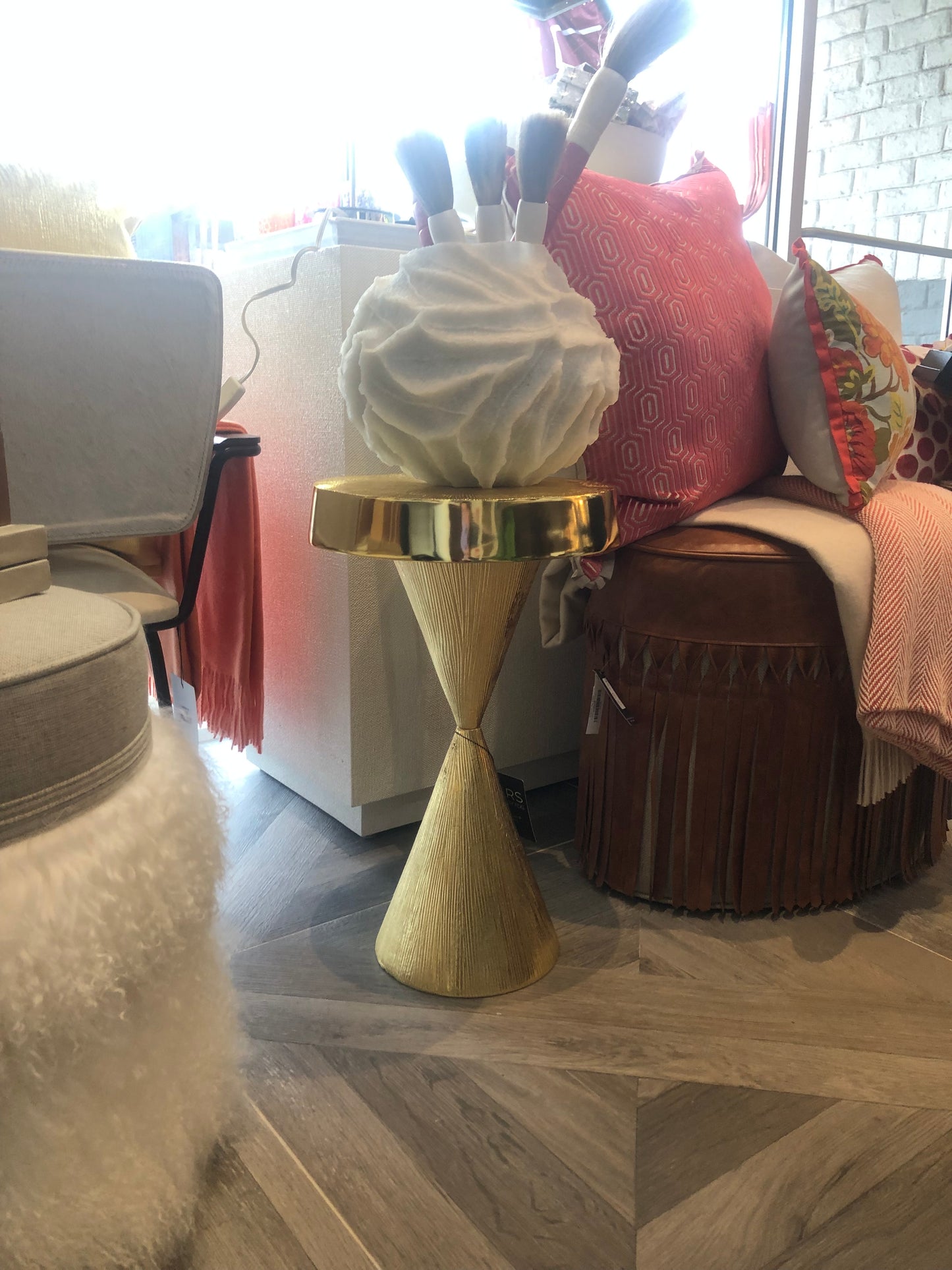 Nima Miyake Accent Gold Table