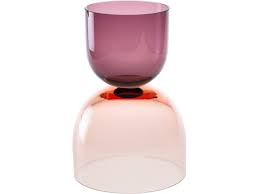 SKLO Crescent Vessel - Plum/Copper/Ruby