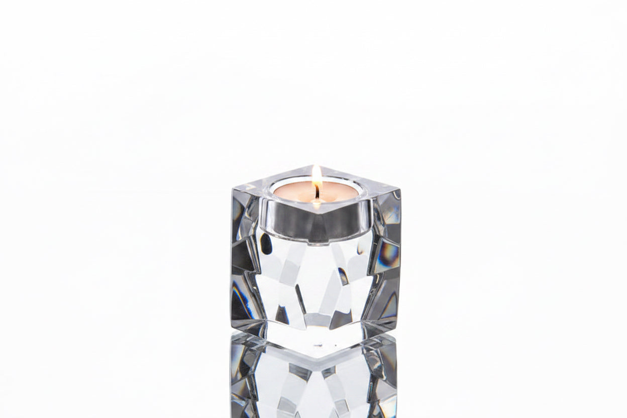 AVF Short Tealight Candleholder - White