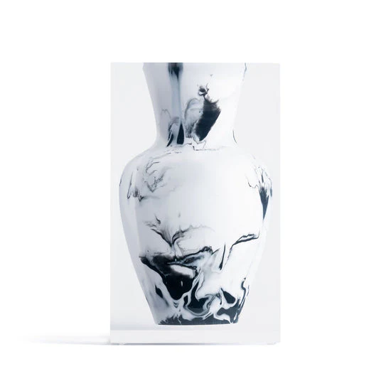 JRW Joseph Bud Vase White Marble