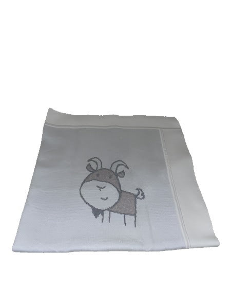Alashan Farm Friends Baby Blanket Pink