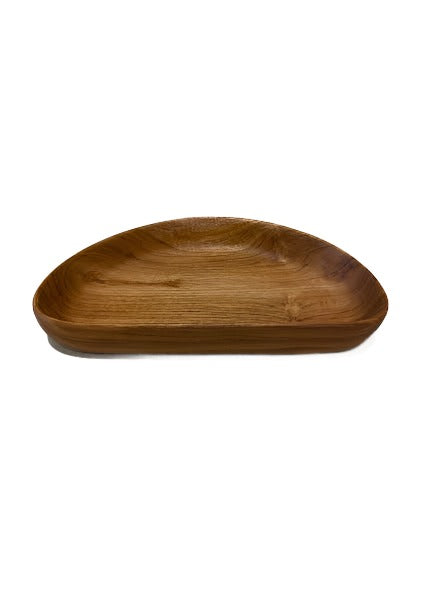Bahari Teakwood Half Moon Dish - MD