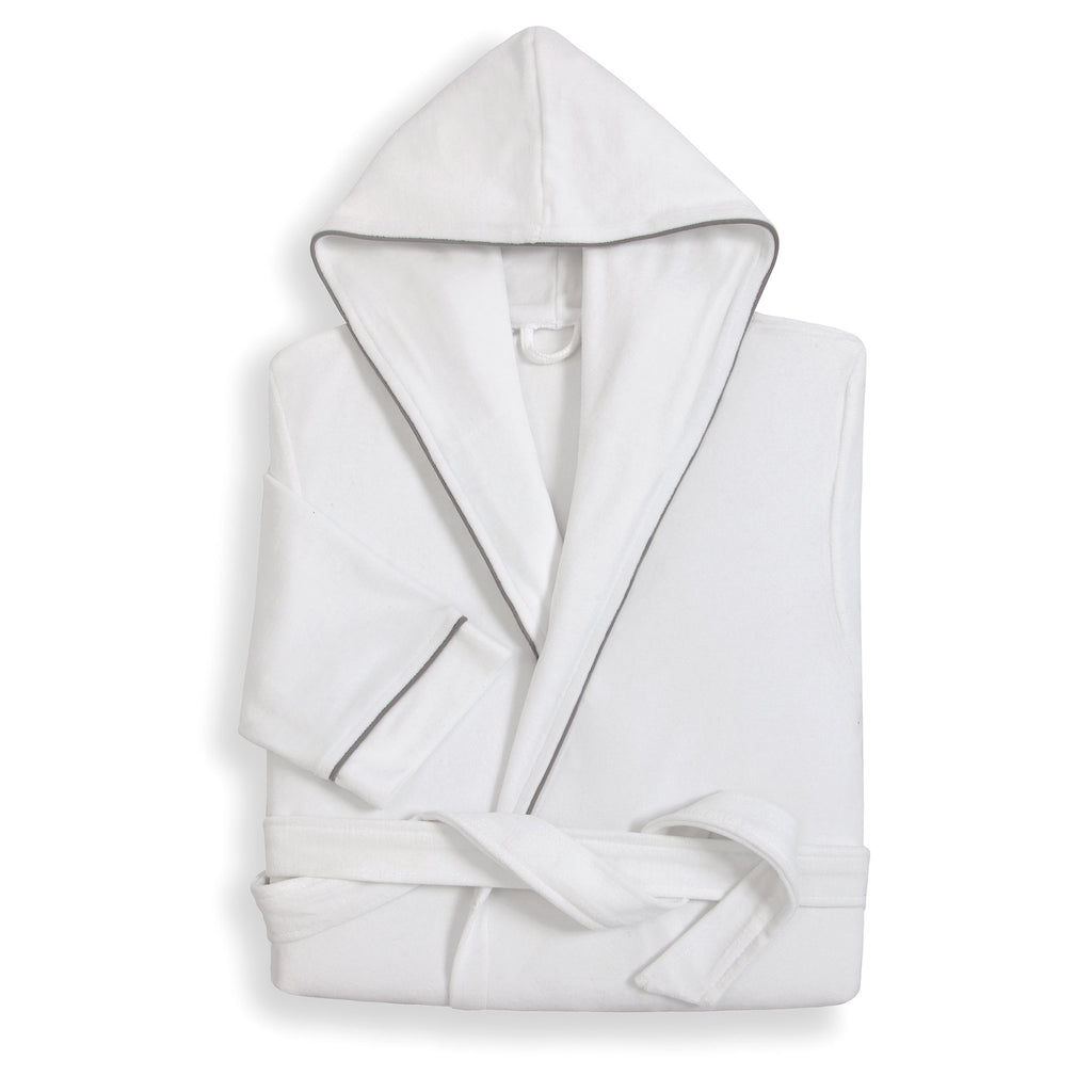 Kassa Provence Robe White/Light Grey