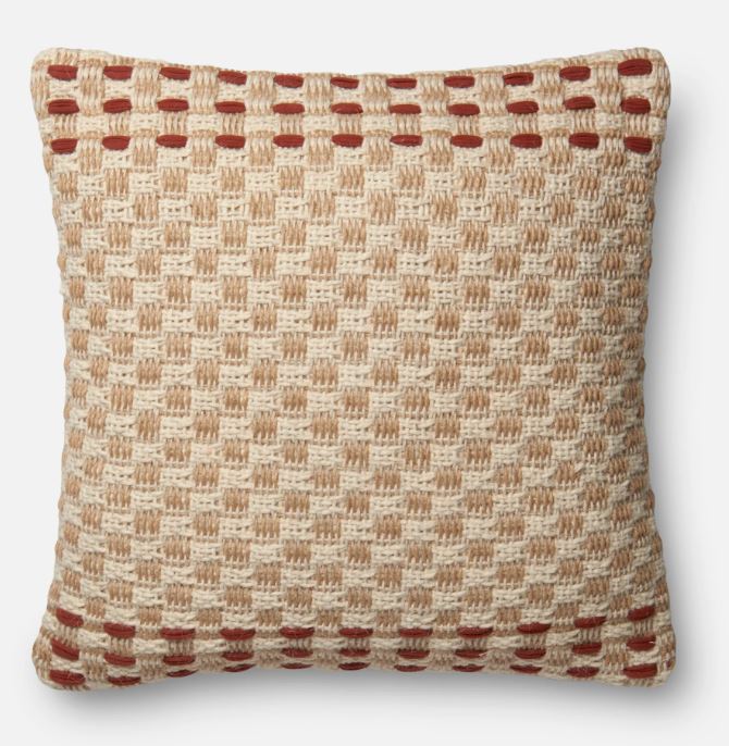 Loloi Rust Pillow 22x22