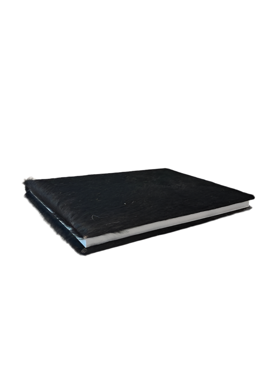 Go Home Sketchbook Blk/Tri Cowhide Small
