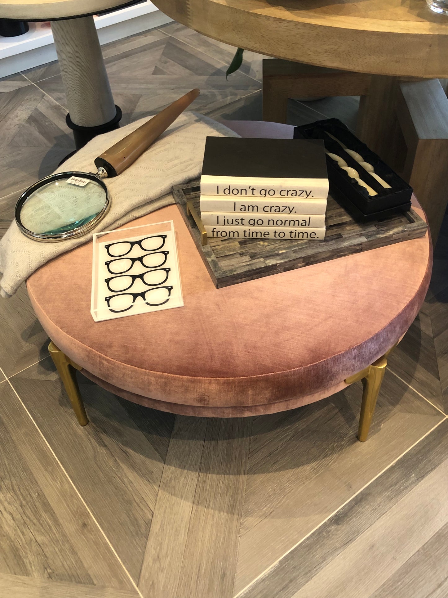 ART Andrea Round Ottoman