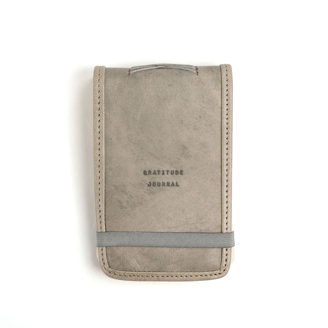 Mini Gratitude Leather Journal - Sage