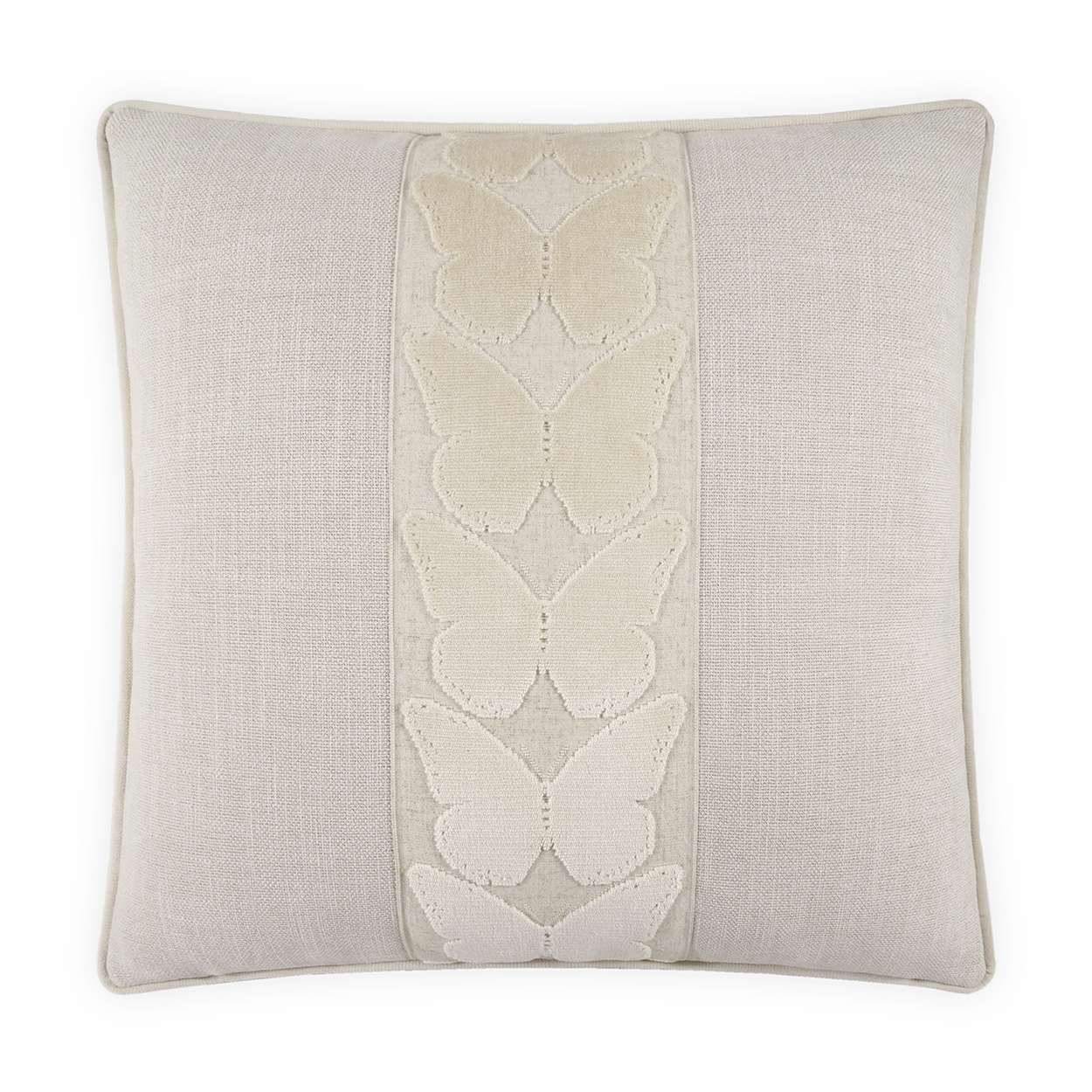 DV Kap Coleous Ivory 22x22 Pillow