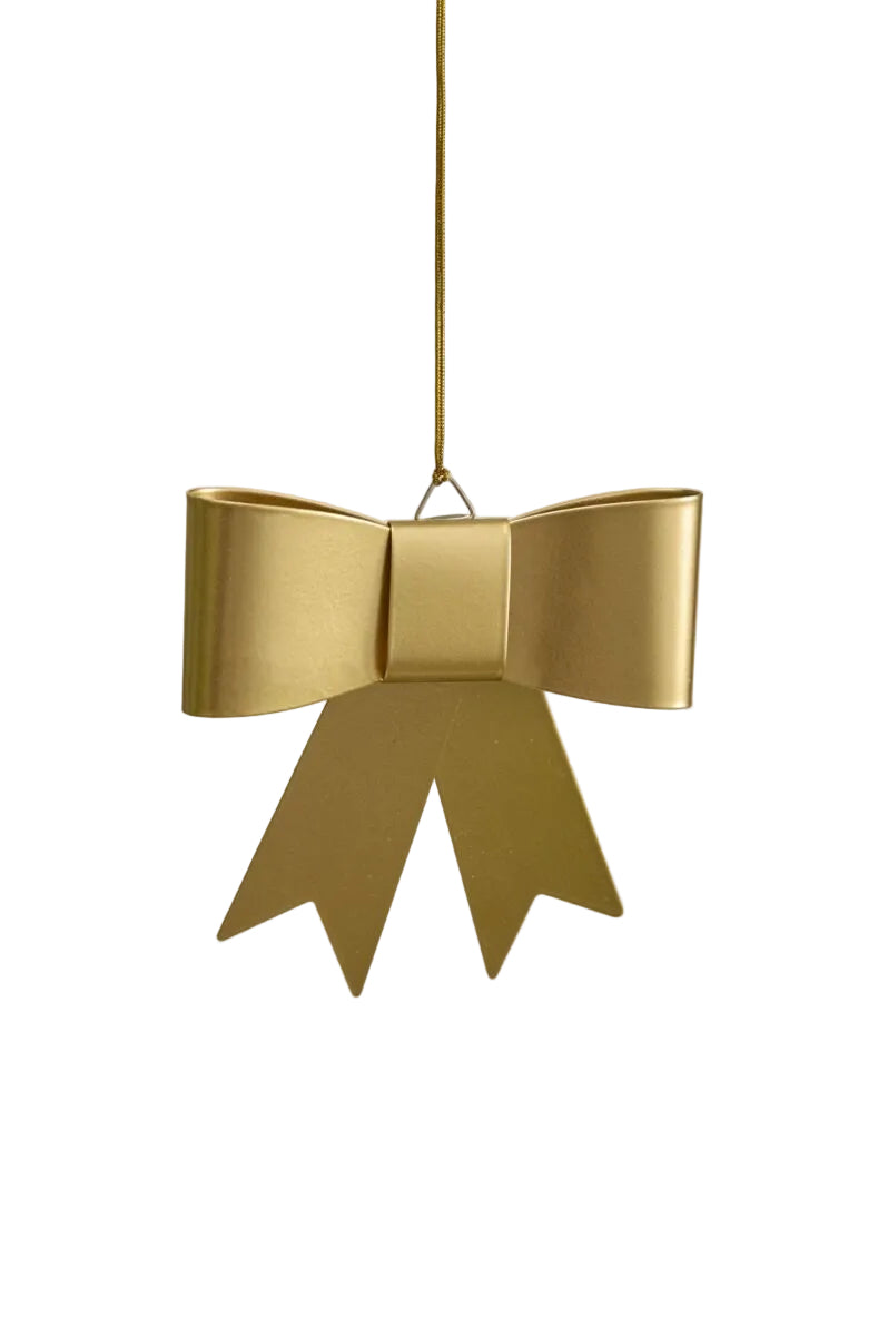 Accent Perfect Bow Ornament Gold