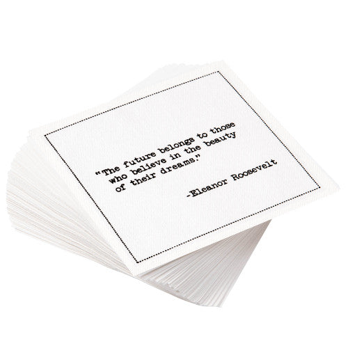 Five Star Napkins - Inspirational Quotes