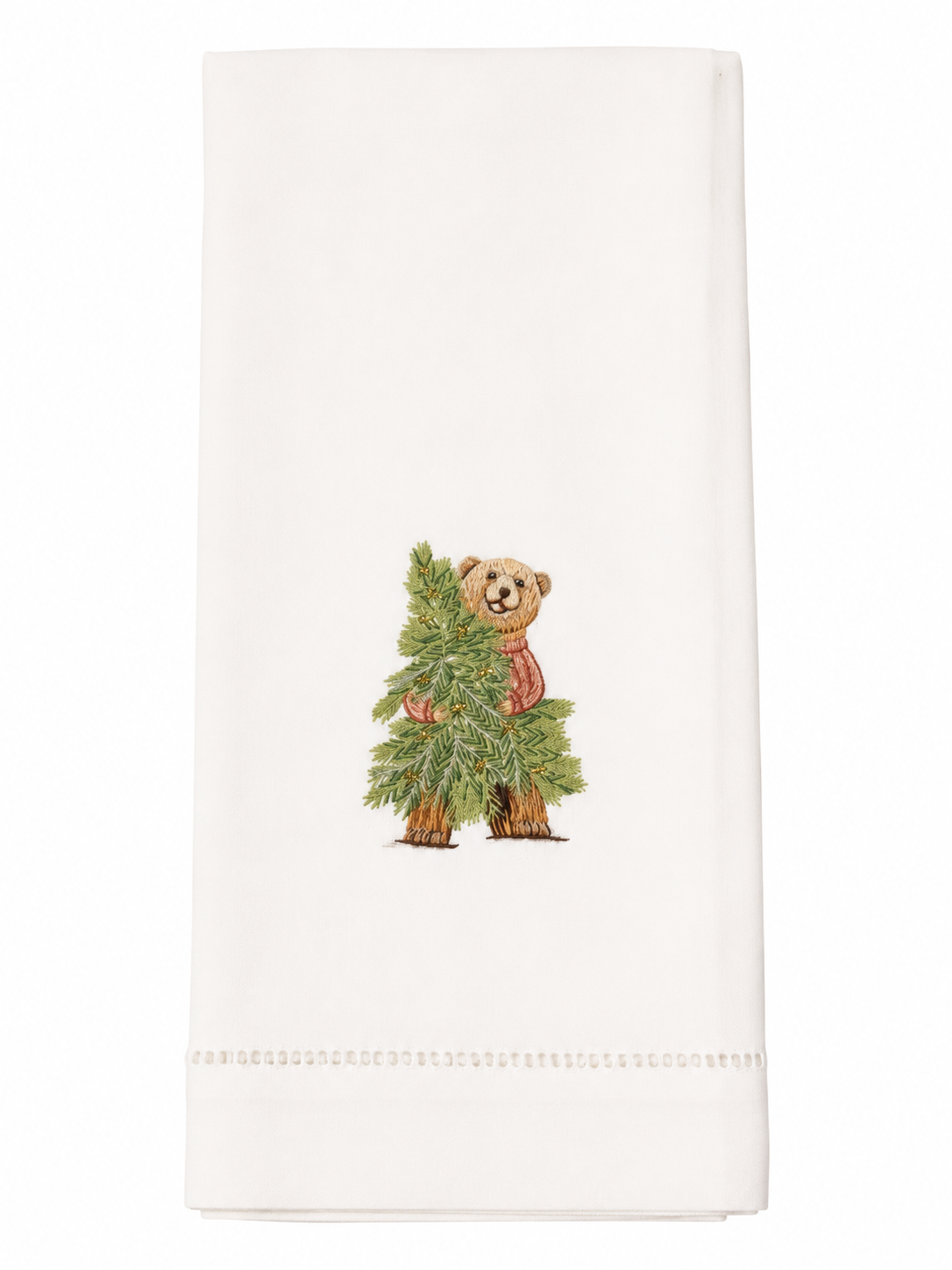 Henry Bear Tree Hug Hand Towel
