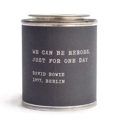 Sugarboo Legends Candle Heroes…David Bowie