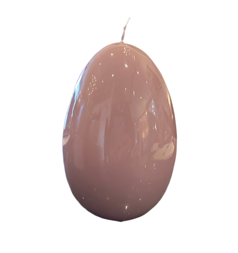 Graziani Egg Candle - Lg - Turtledove