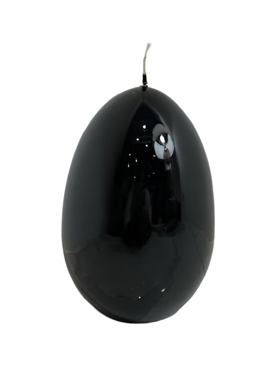 Graziani Egg Candle -Sm - Black