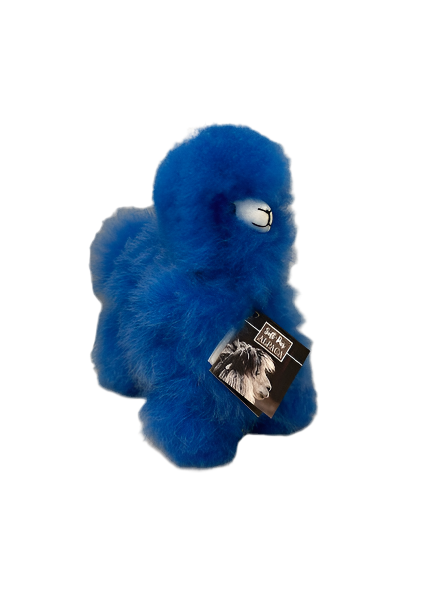Fibre Alpaca Sm Animal Alpaca Blue