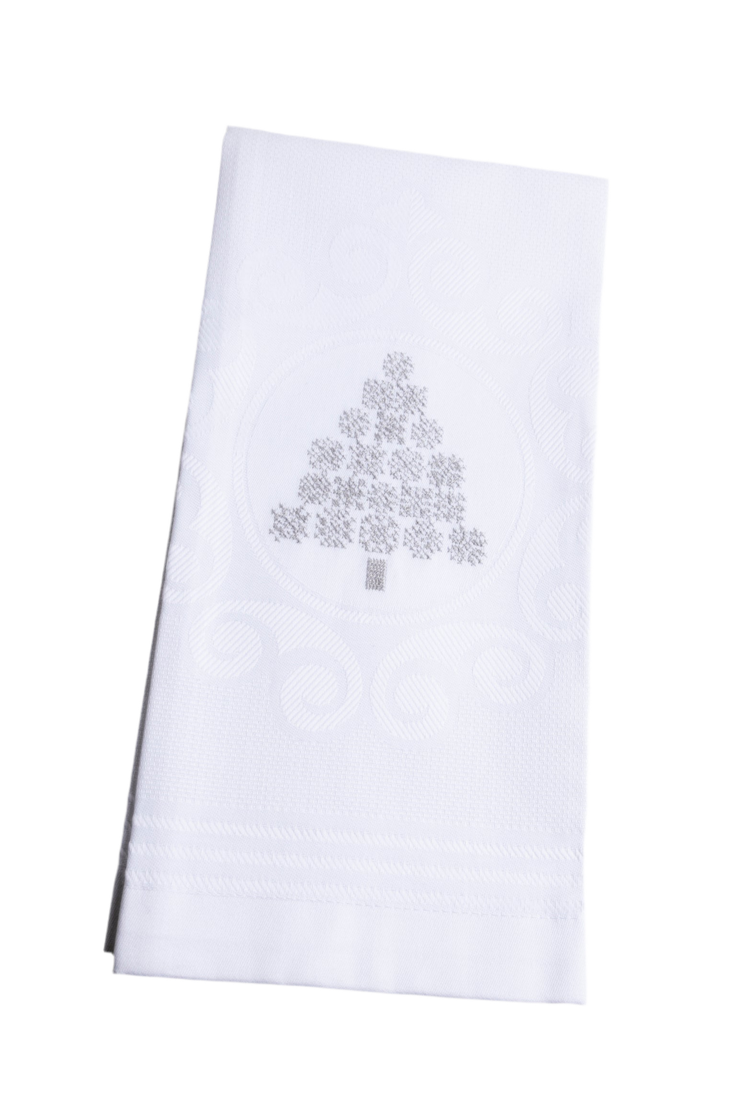 Teresa Xmas Snowflakes Guest Towel