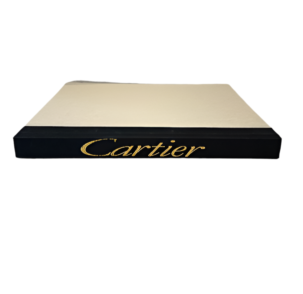 E Law XL Designer Books/Black Spine - Cartier