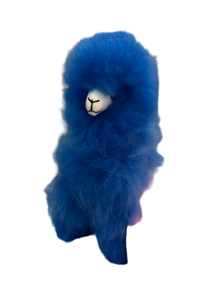 Fibre Alpaca Sm Animal Alpaca Blue