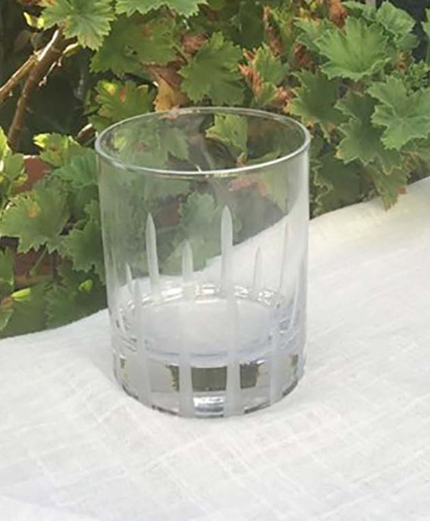 Scents & Feel Drinking glasses Rayure Frosted S/6