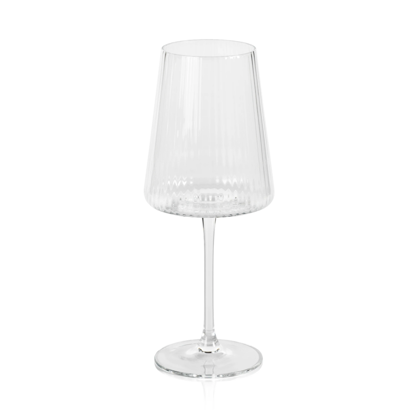 Zodax Bandol Fluted Wine Glass