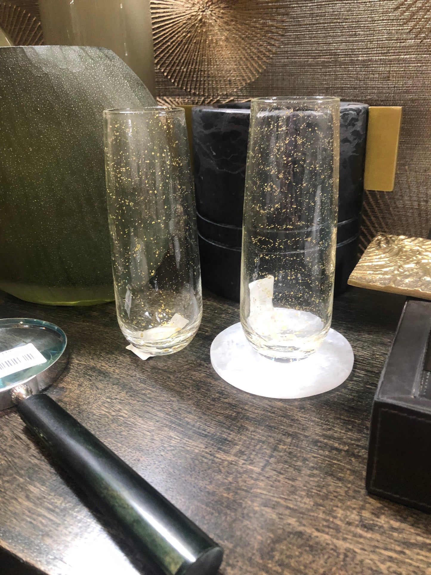 Saban Gold Flake Stemless Flute