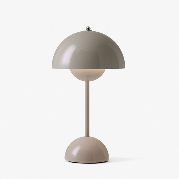 Flowerpot Lamp - Taupe