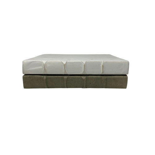 E Law Windowpane Velum Book - Gray