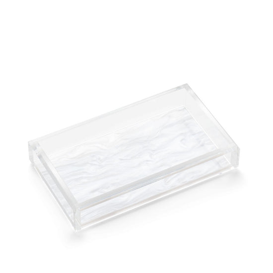 JRW Hand/Guest Towel/Tray Hudson Pearl