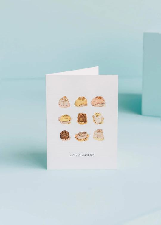 Margo Elena Bon Bon Birthday (Blanket) Card