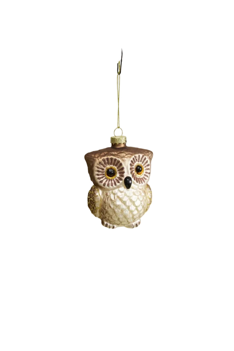 Accent Tawny Owl Ornament